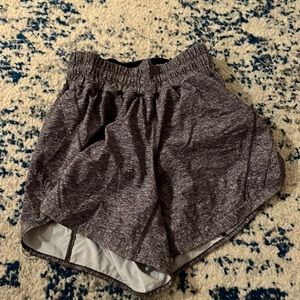 Grey Lululemon Size 2 Track That Shorts